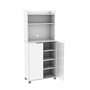 Hanah Home Adr-470-Pp-1 Armario Multiusos Blanco